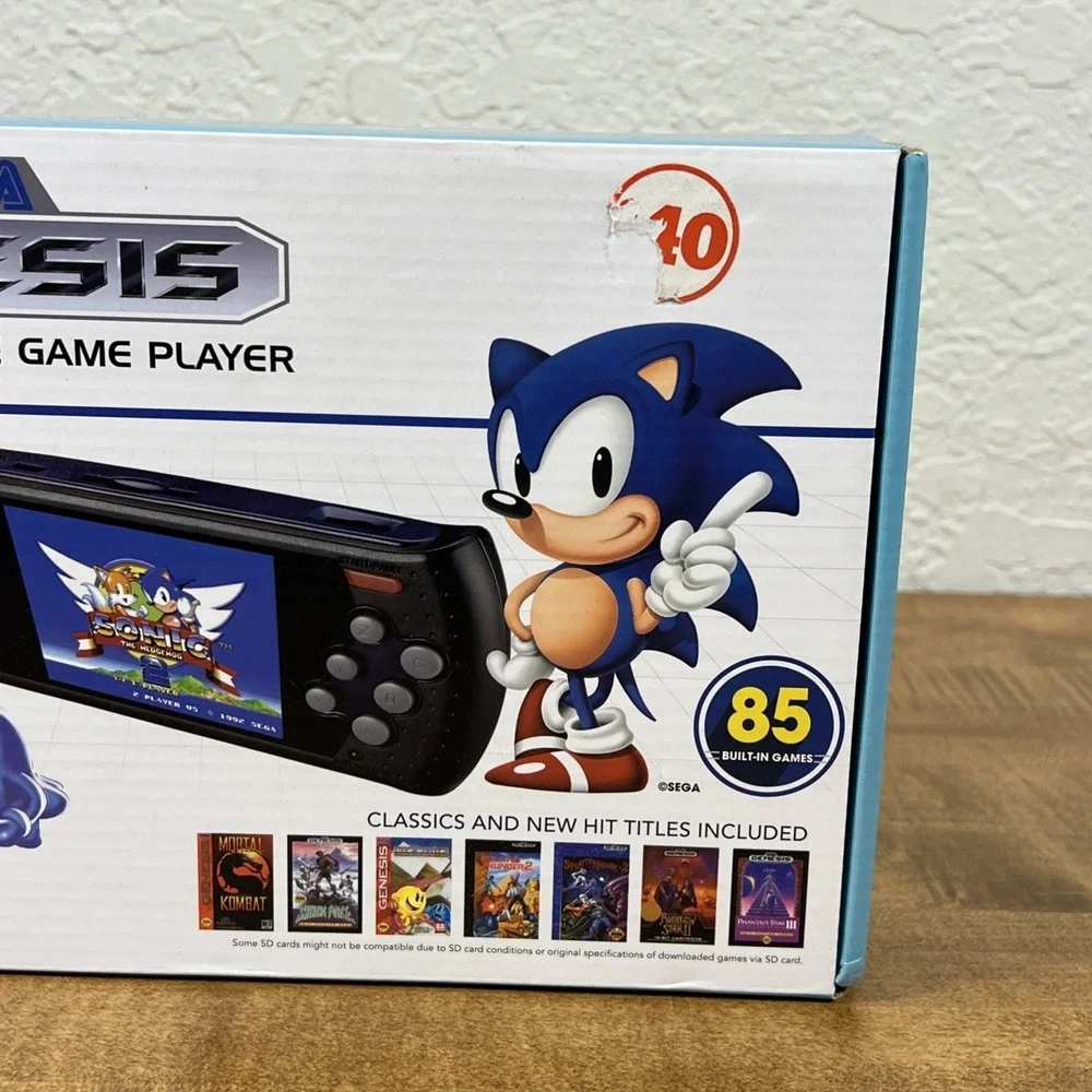Sega Genesis Ultimate Portable Game Player 85 Brand New Factory Sealed At Games